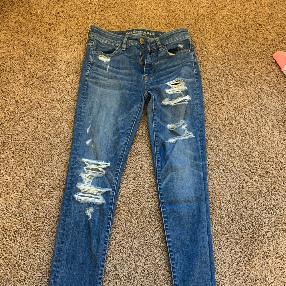 American eagle super stretch jegging size 4
